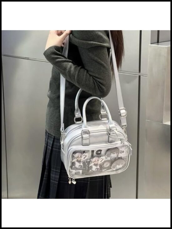 Ita Bag Backpack with Insert Big Capacity Single Shoulder Crossbody Y2k Commuter